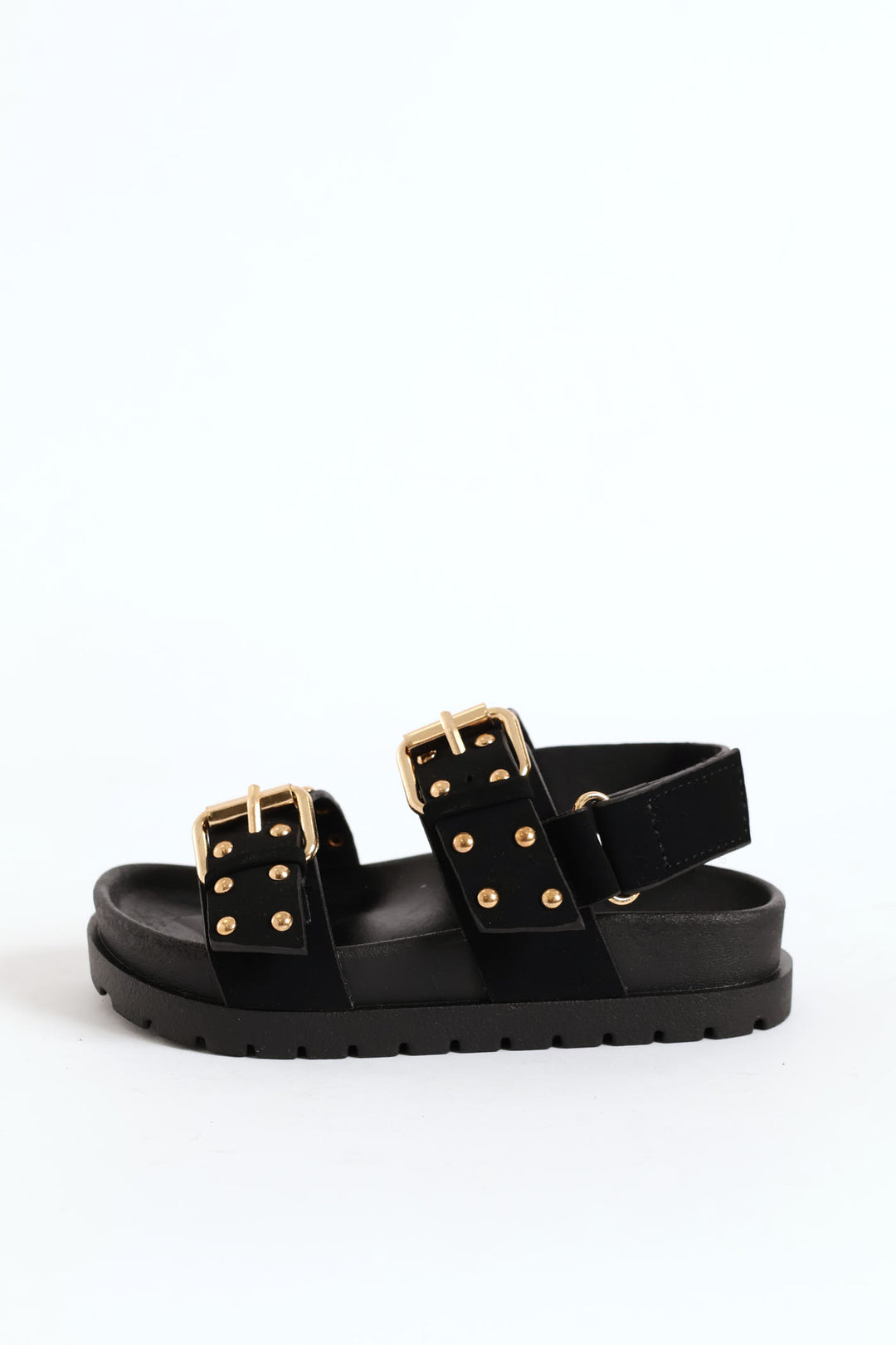 Pre-Girls Studded Chunky Sandal - Black