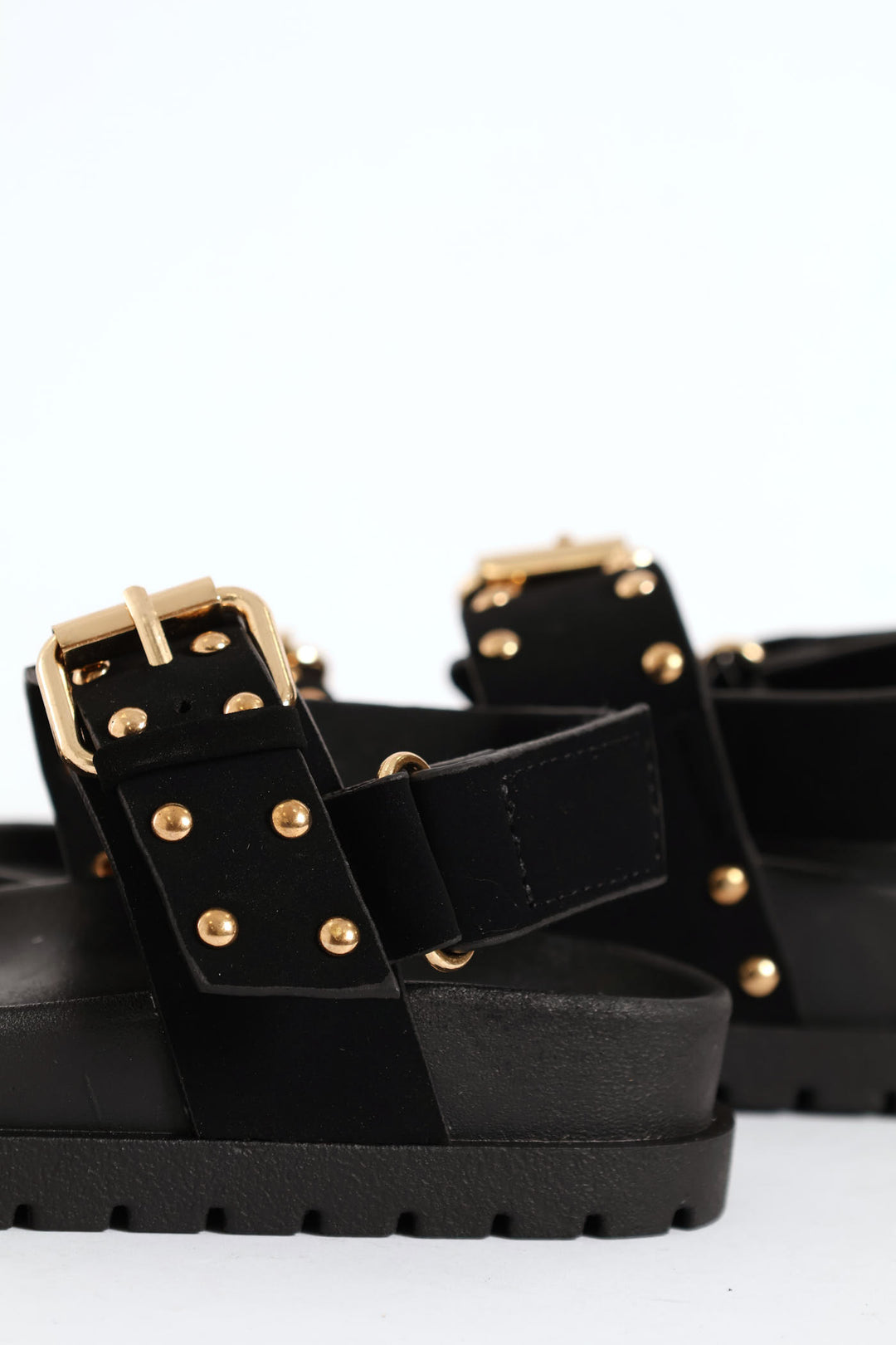 Pre-Girls Studded Chunky Sandal - Black