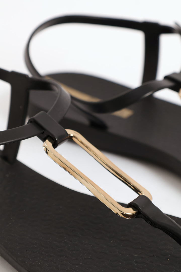 Class Modern Sandal - Black