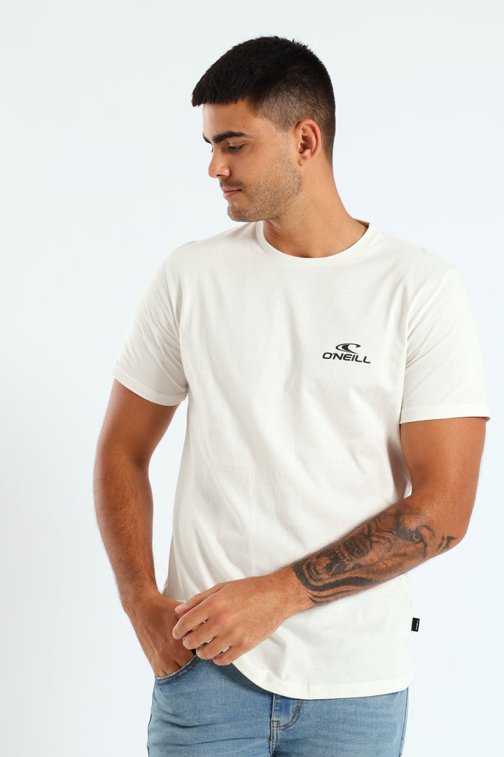 Locked Up Small Tee - White