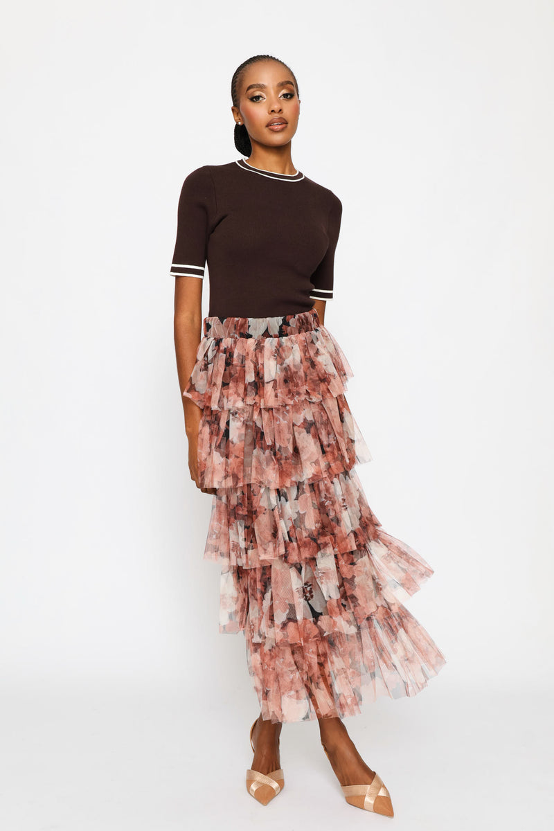 Double Tipped Pullover - Bitter Chocolate