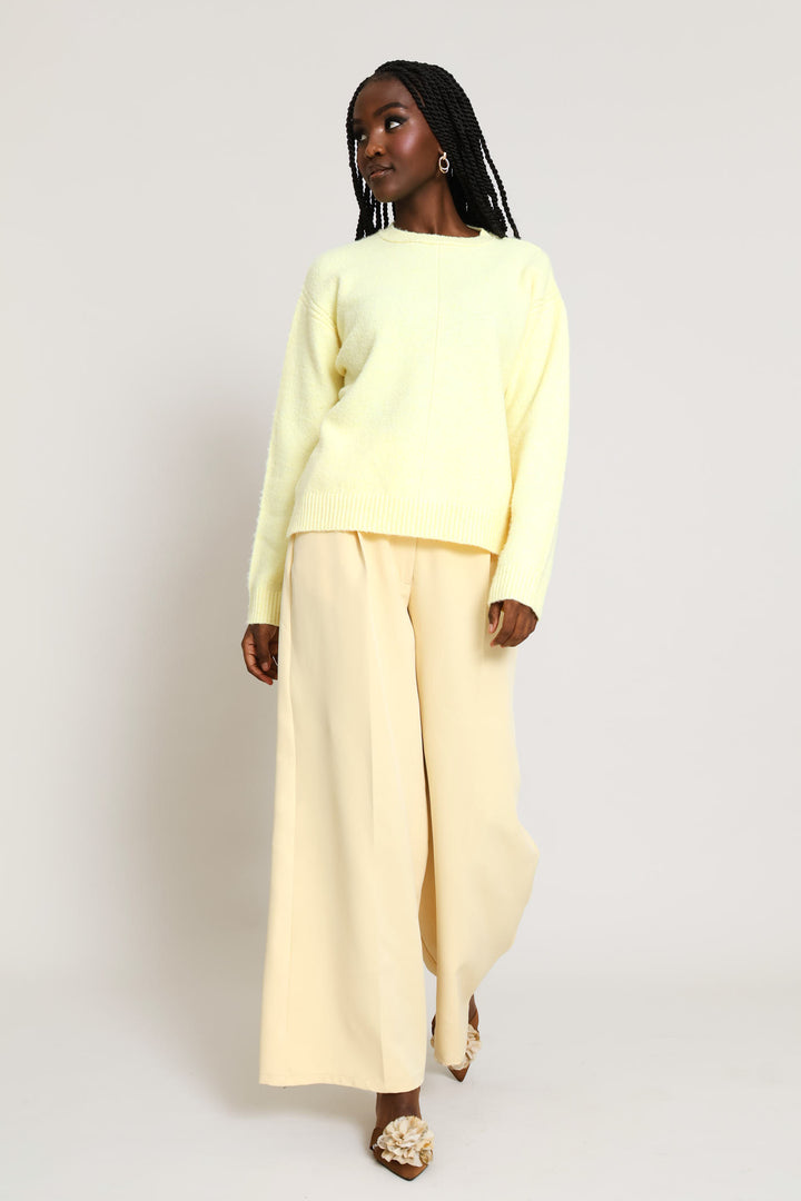 Knitwear Pullover - Butter Yellow
