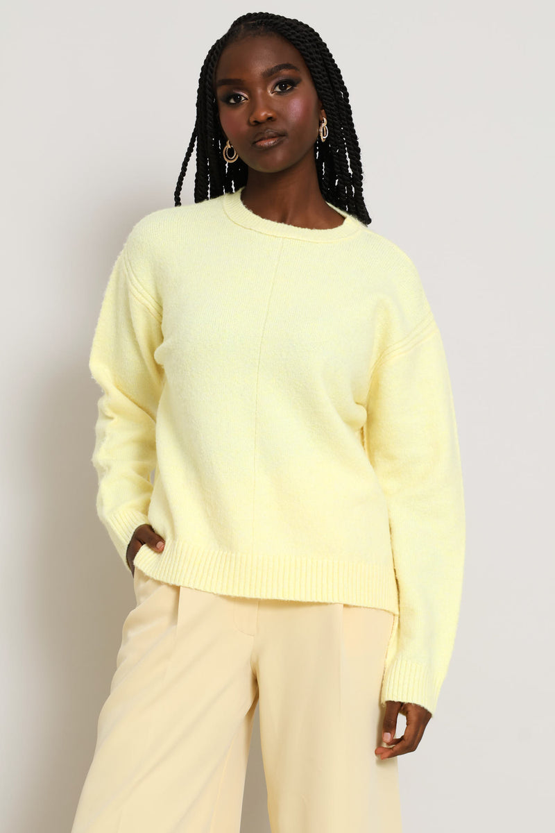 Knitwear Pullover - Butter Yellow