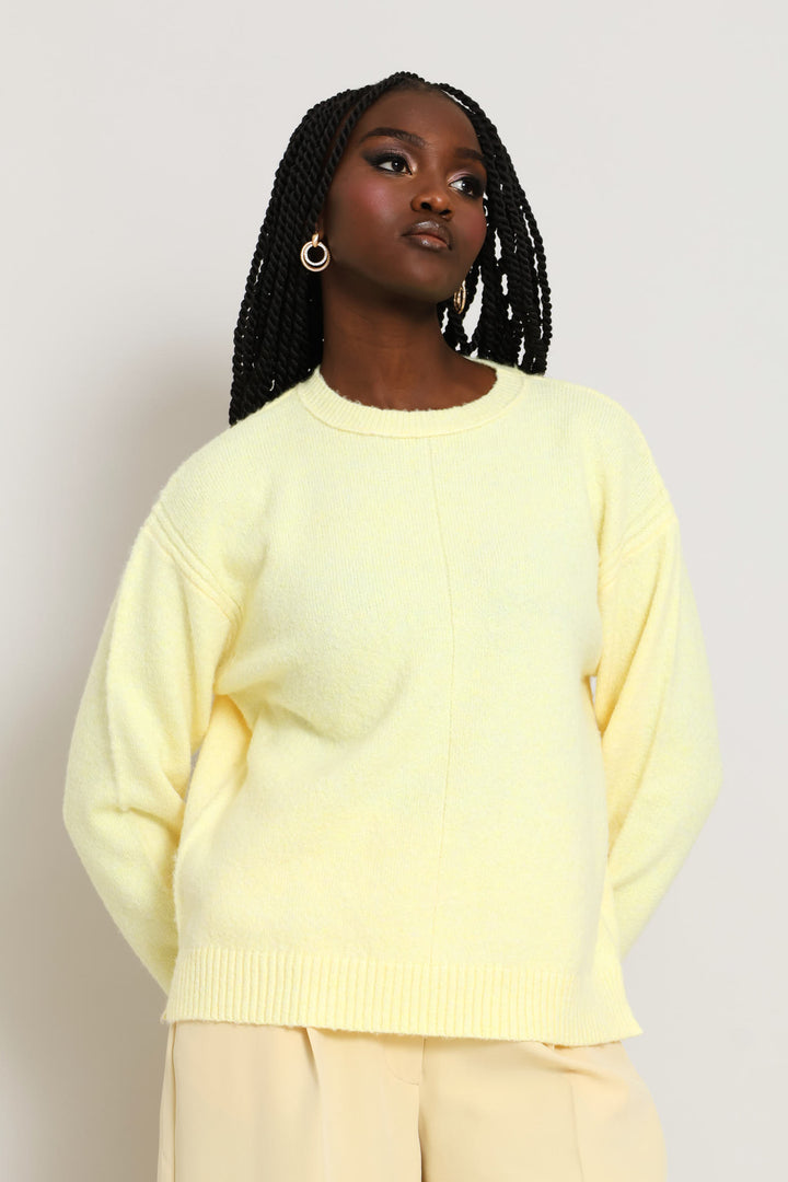 Knitwear Pullover - Butter Yellow