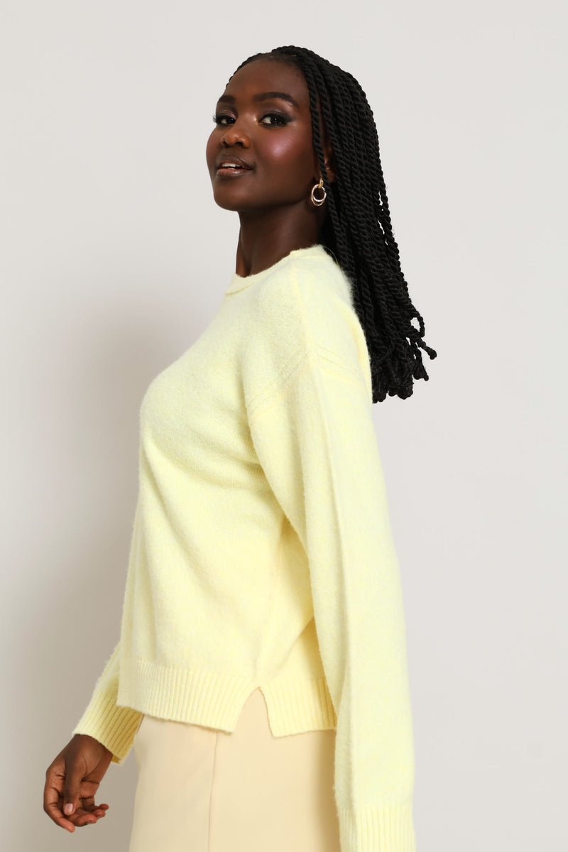 Knitwear Pullover - Butter Yellow