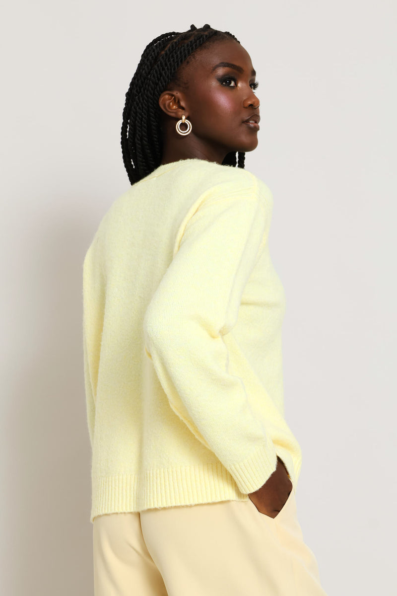 Knitwear Pullover - Butter Yellow