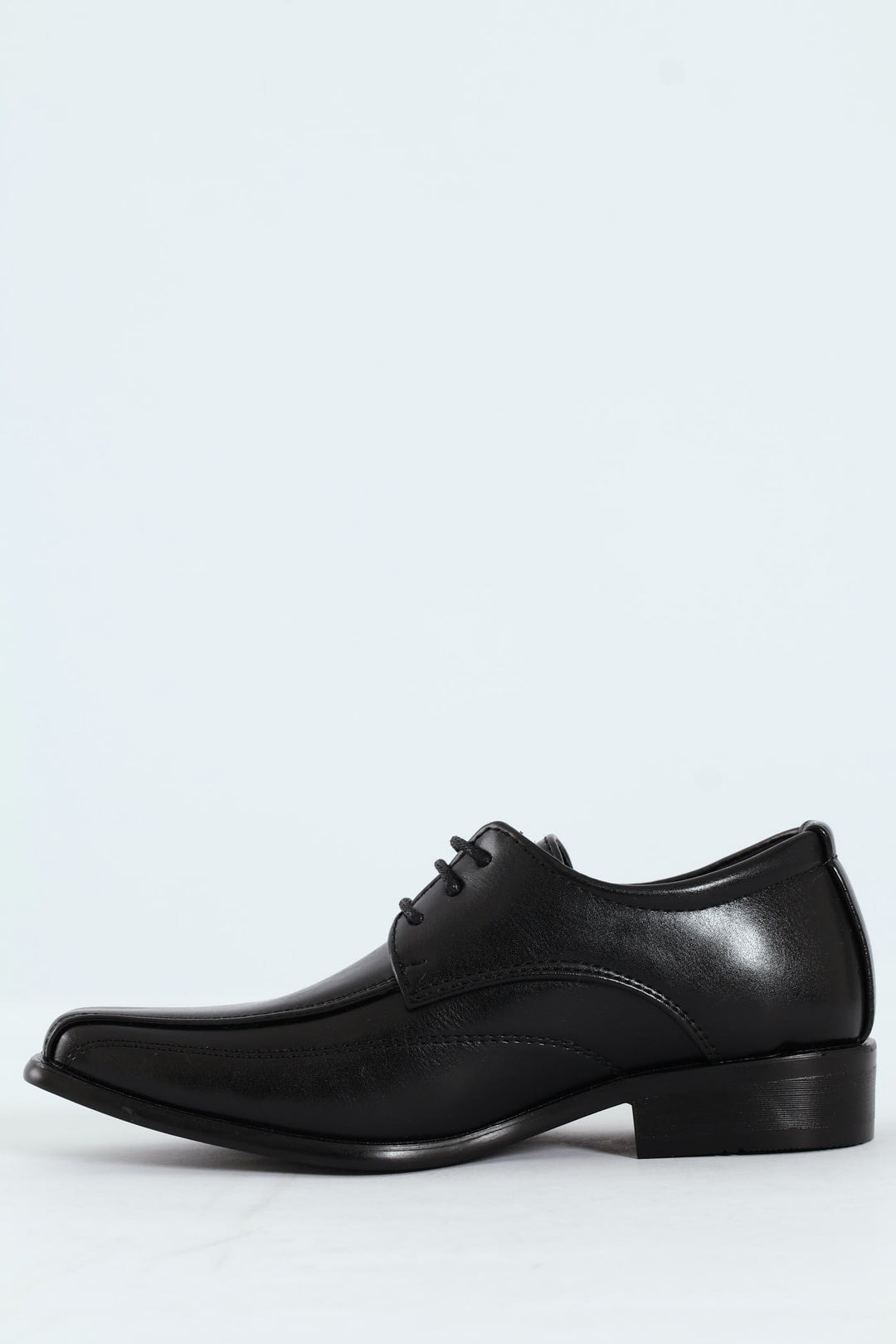 Boys Formal Lace Up Smart Shoe - Black