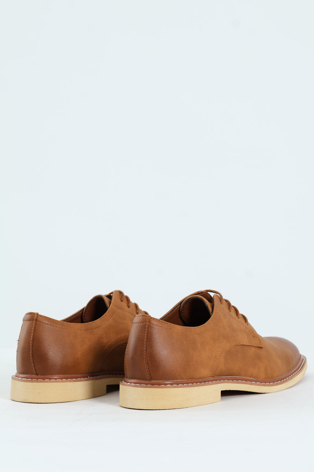 Smart Casual Lace Up Derby - Tan