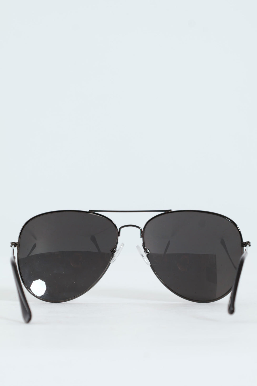 Matte Metal Aviator Sunglasses - Gunmetal