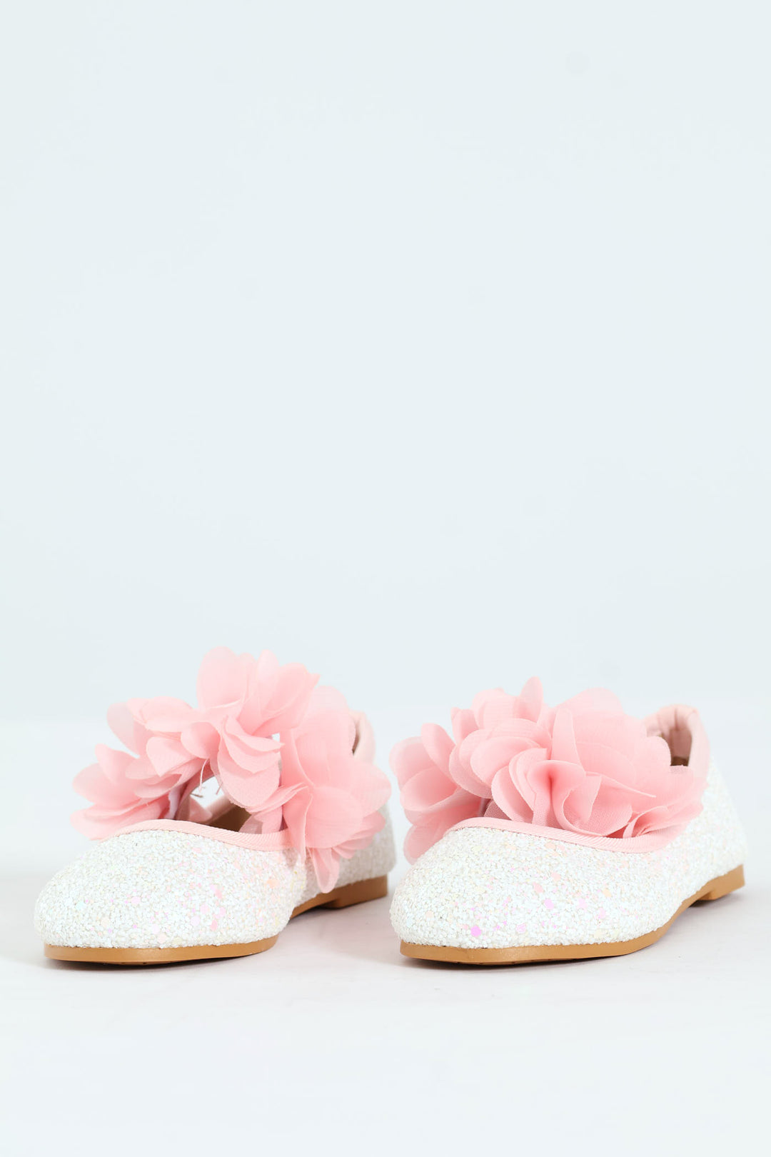 Pre-Girls Rainbow Glitter Uni Pump