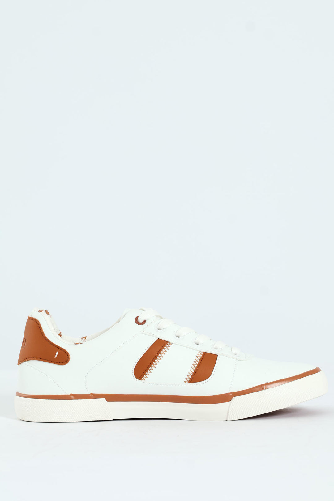 Basic Side Flash Sneaker - White