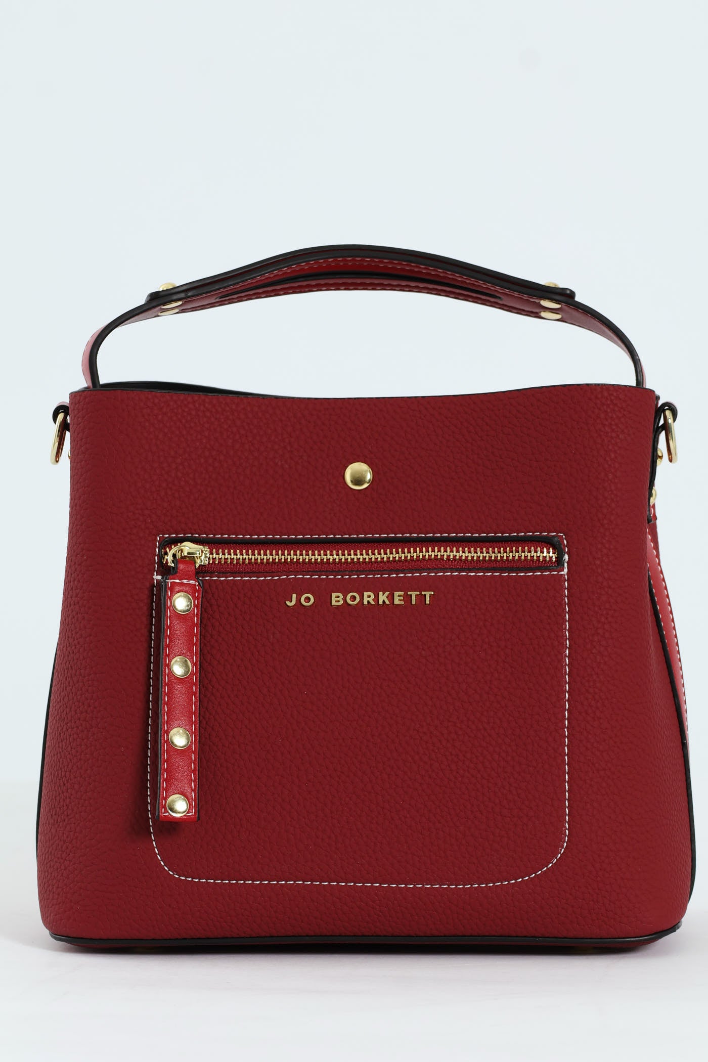 Ladies Elexi-Zip Front Bag - Burgundy – Edgars