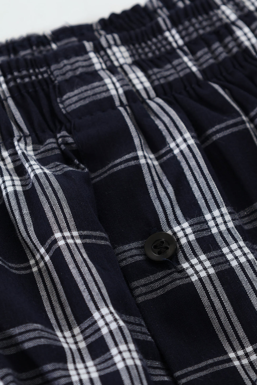 Single Fashion Woven Boxer - Navy