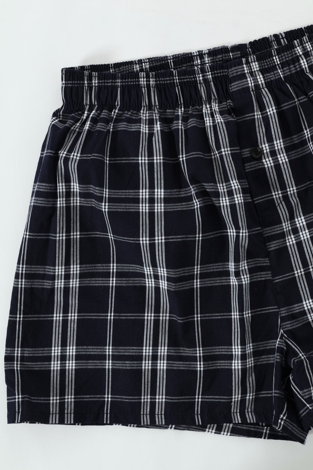 Single Fashion Woven Boxer - Navy