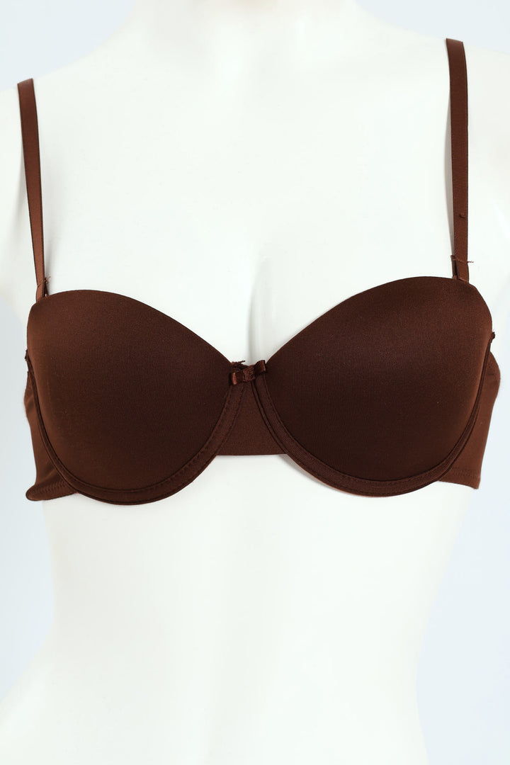 2 Pack Multiway Bra - Cocoa/Black