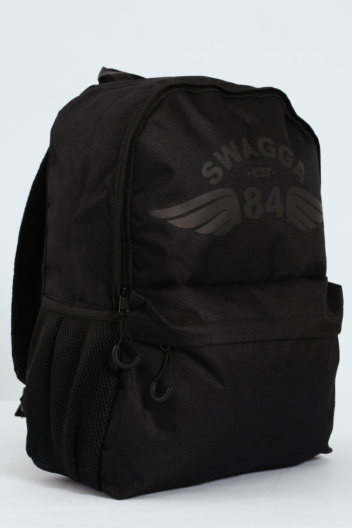 Wings Backpack - Black