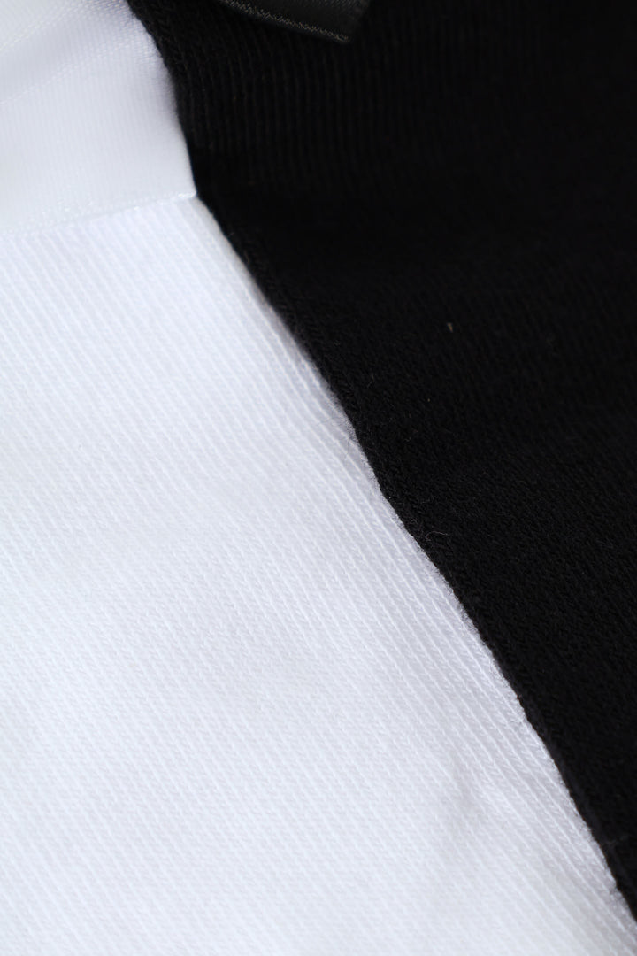 2 Pack Crew Bows Socks - Black