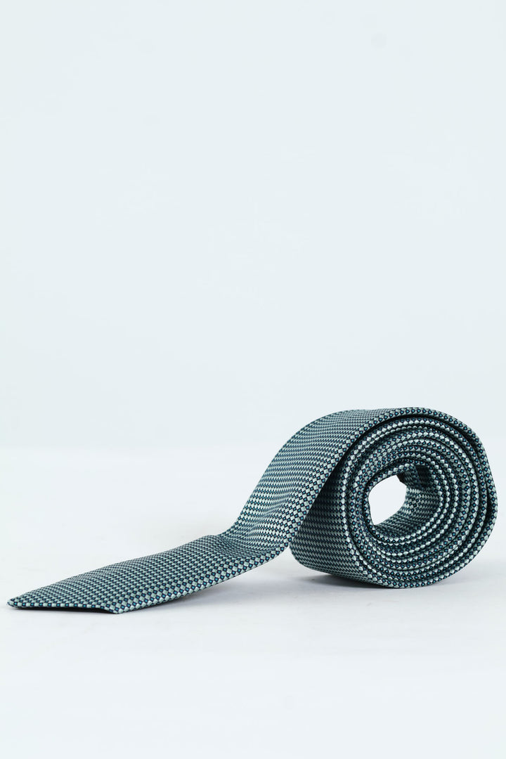 Patterned Tie - Green