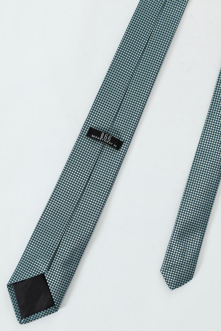 Patterned Tie - Green