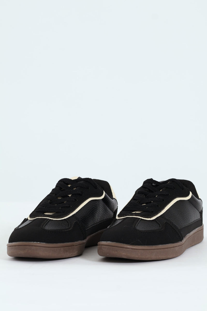 Suede Street Sneaker - Black