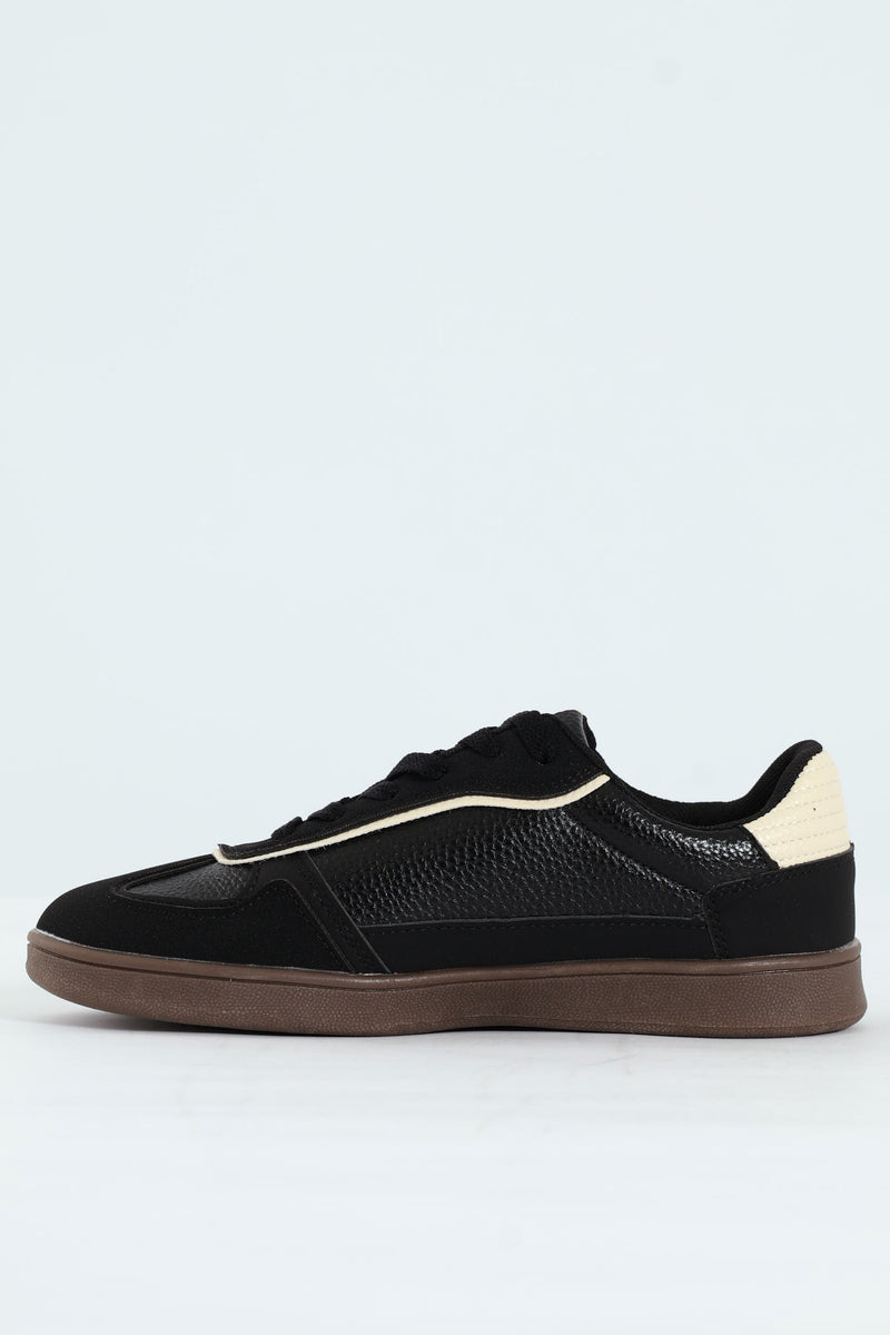 Suede Street Sneaker - Black