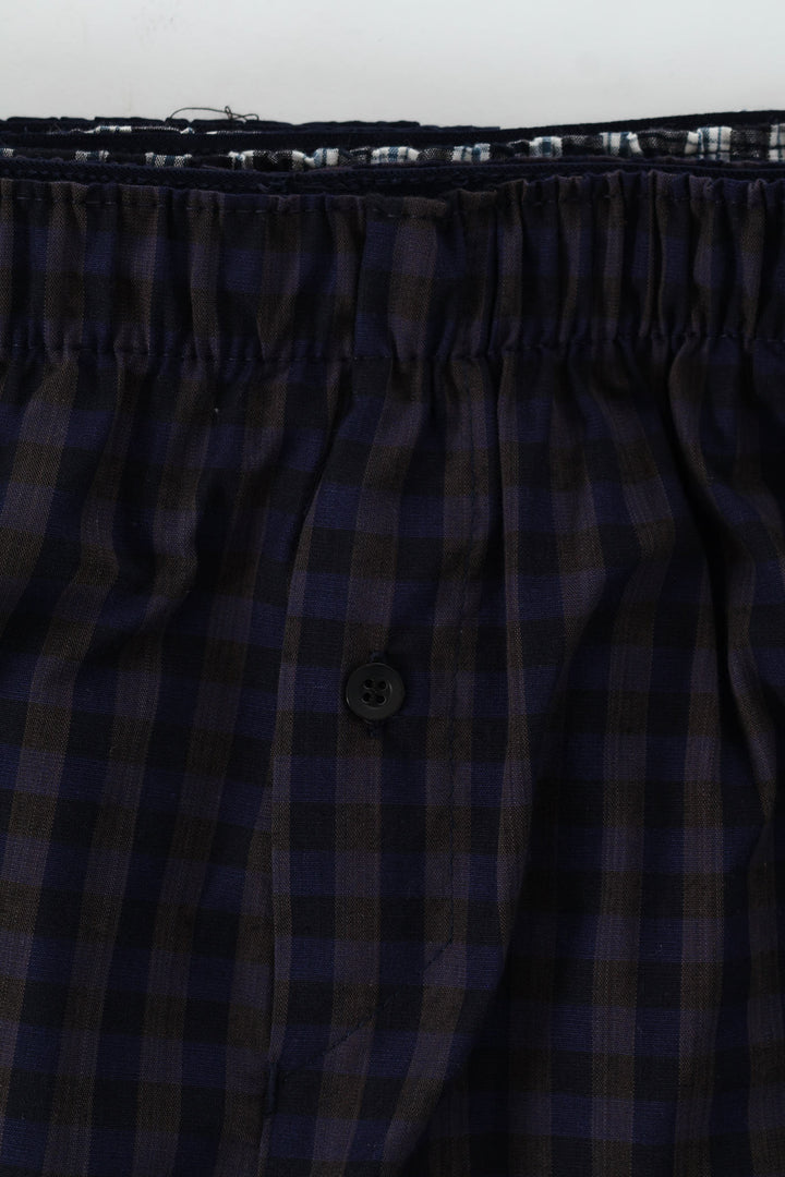 3 Pack Woven Boxers - Blue