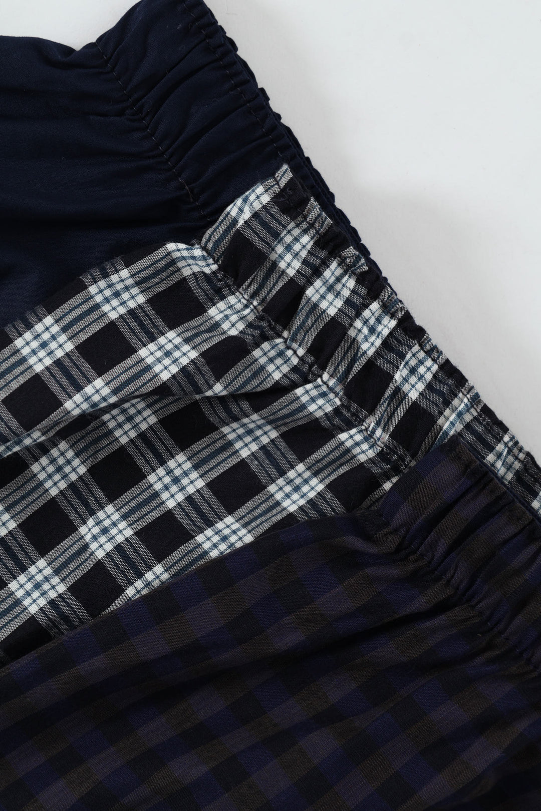3 Pack Woven Boxers - Blue