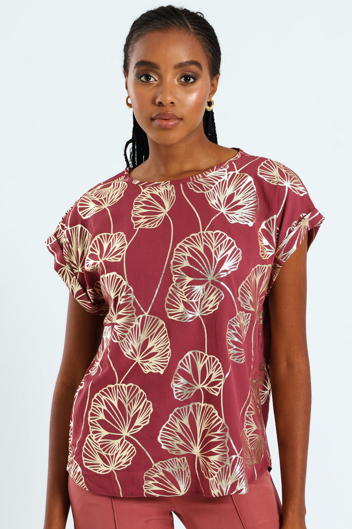 Dandelion Formal Tee - Deco Rose