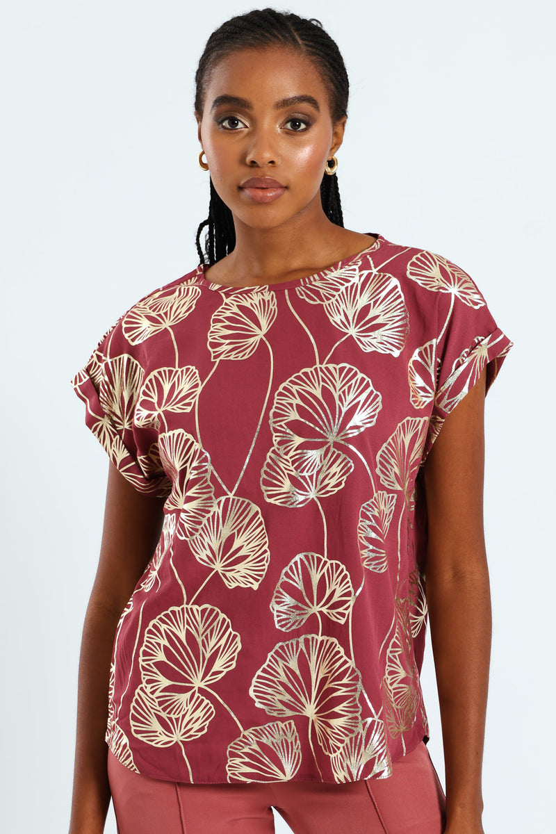 Dandelion Formal Tee - Deco Rose