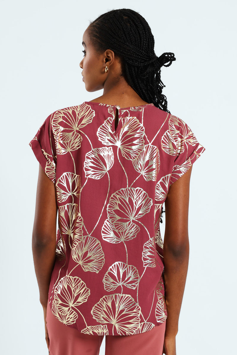 Dandelion Formal Tee - Deco Rose