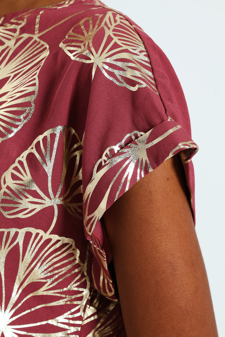 Dandelion Formal Tee - Deco Rose