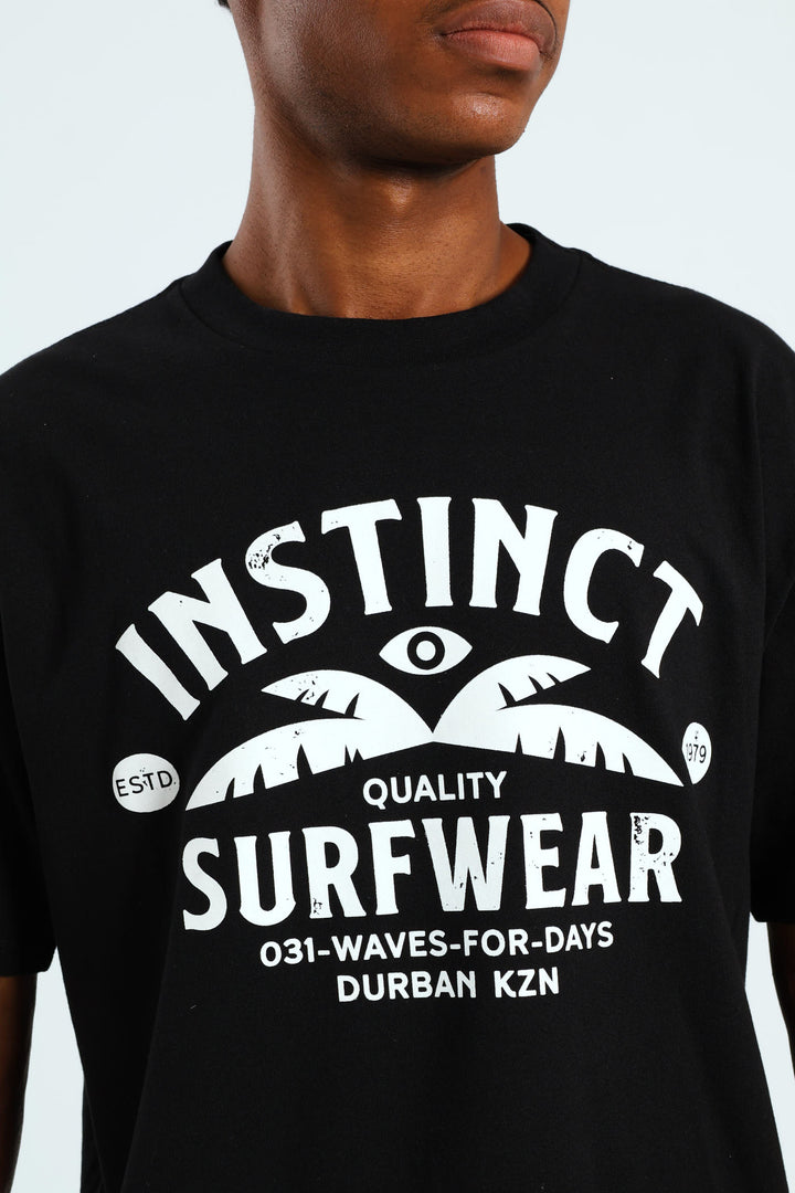 Surfwear Tee - Black