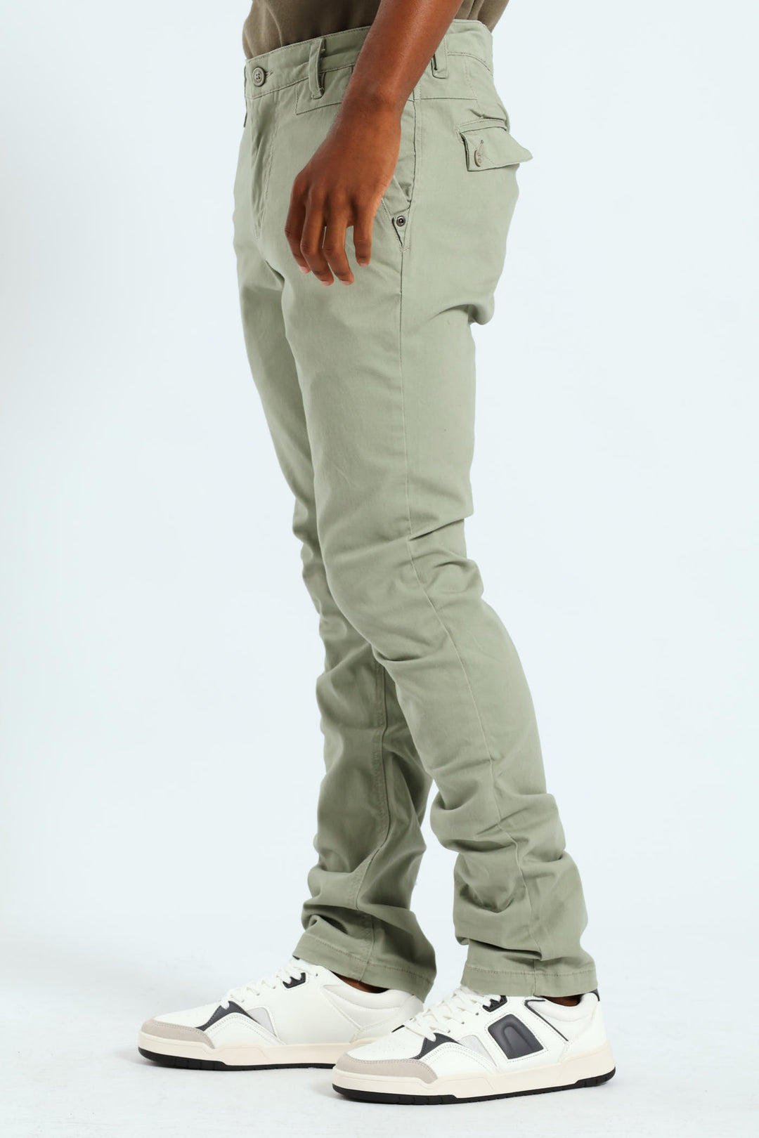 Shelton Slim Chino - Sage