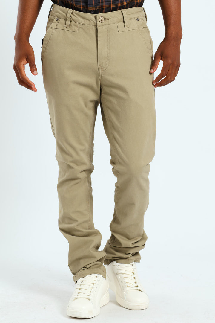 Shelton Slim Chino - Stone