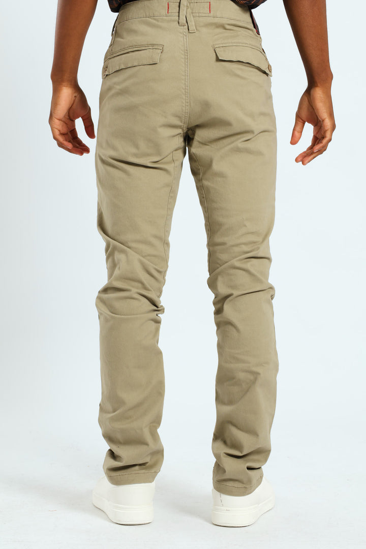 Shelton Slim Chino - Stone