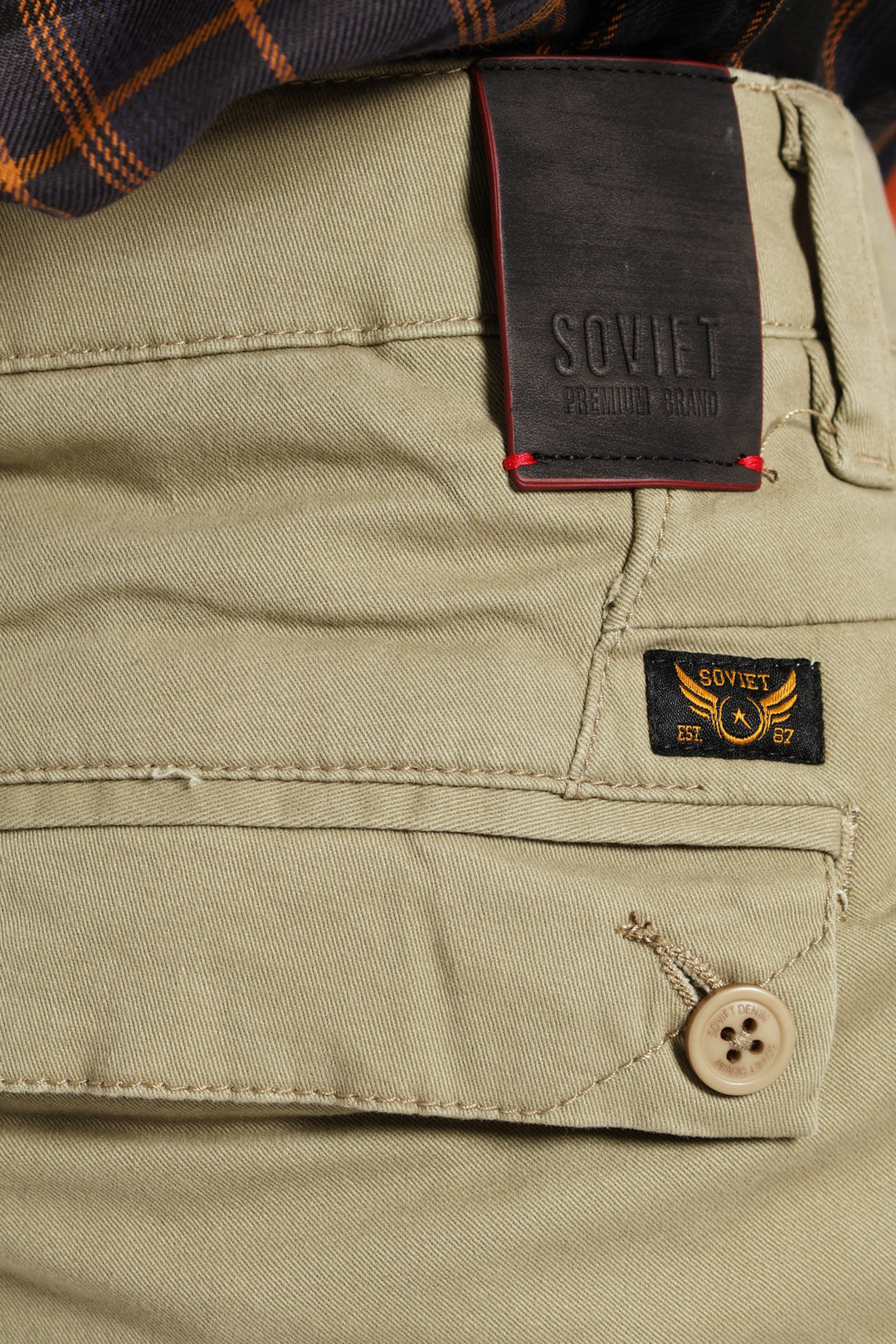 Shelton Slim Chino - Stone