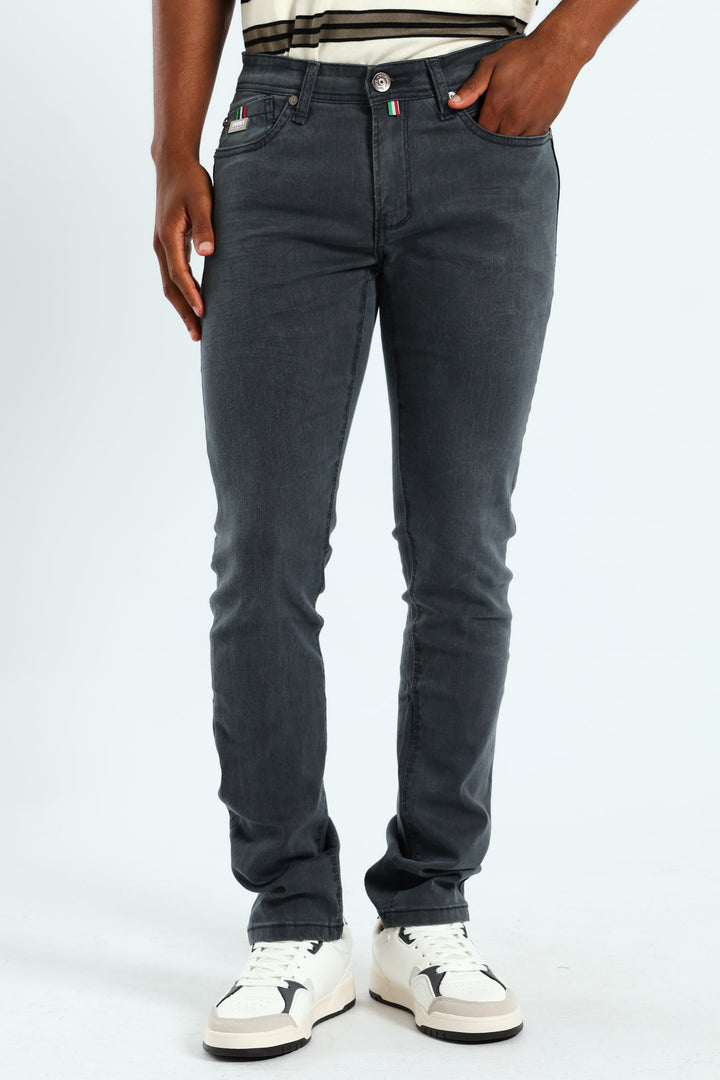 Pires Slim Denim - Slate