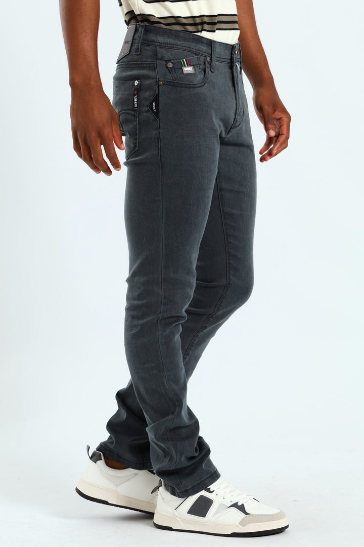 Pires Slim Denim - Slate