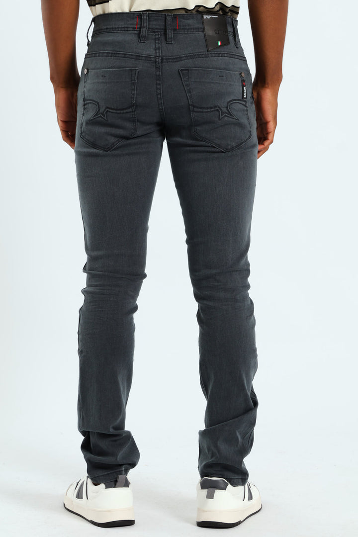 Pires Slim Denim - Slate