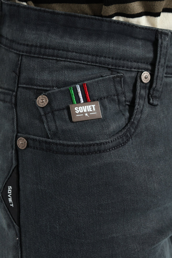 Pires Slim Denim - Slate