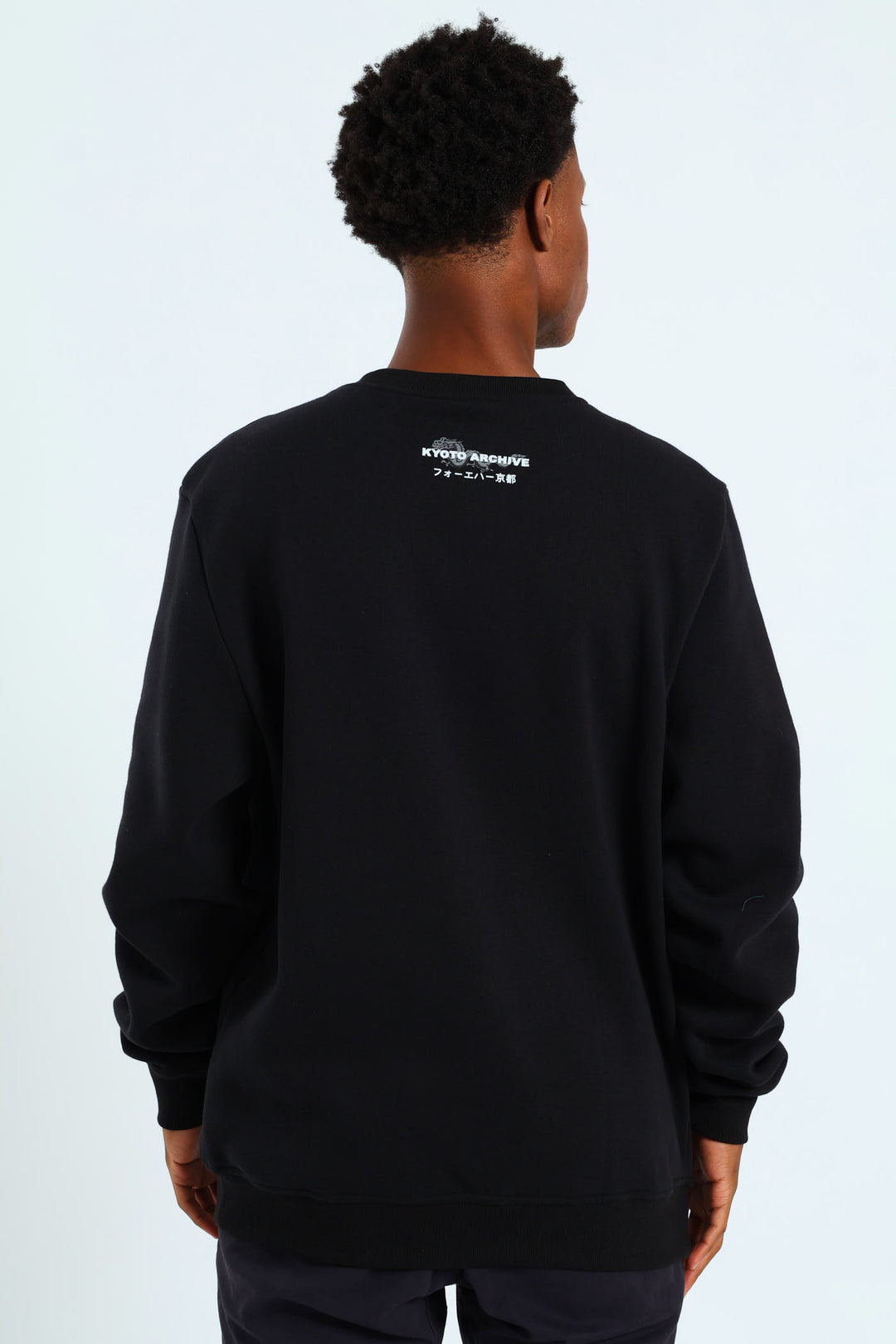 Dragon Crew Sweater - Black