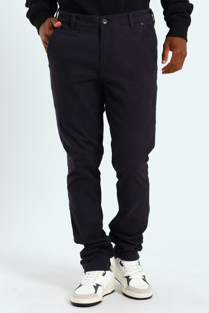 Shelton Slim Chino - Navy