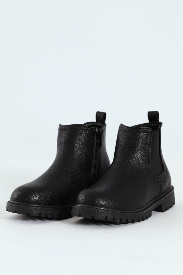 Boys Chelsea Boot - Black