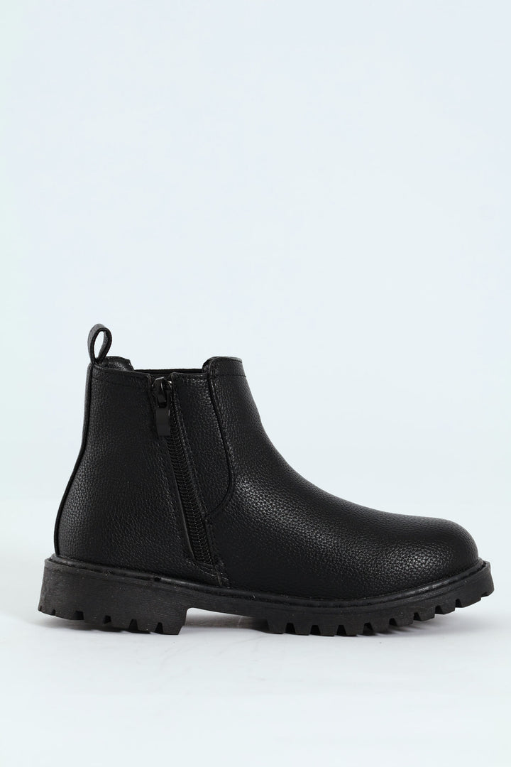 Boys Chelsea Boot - Black