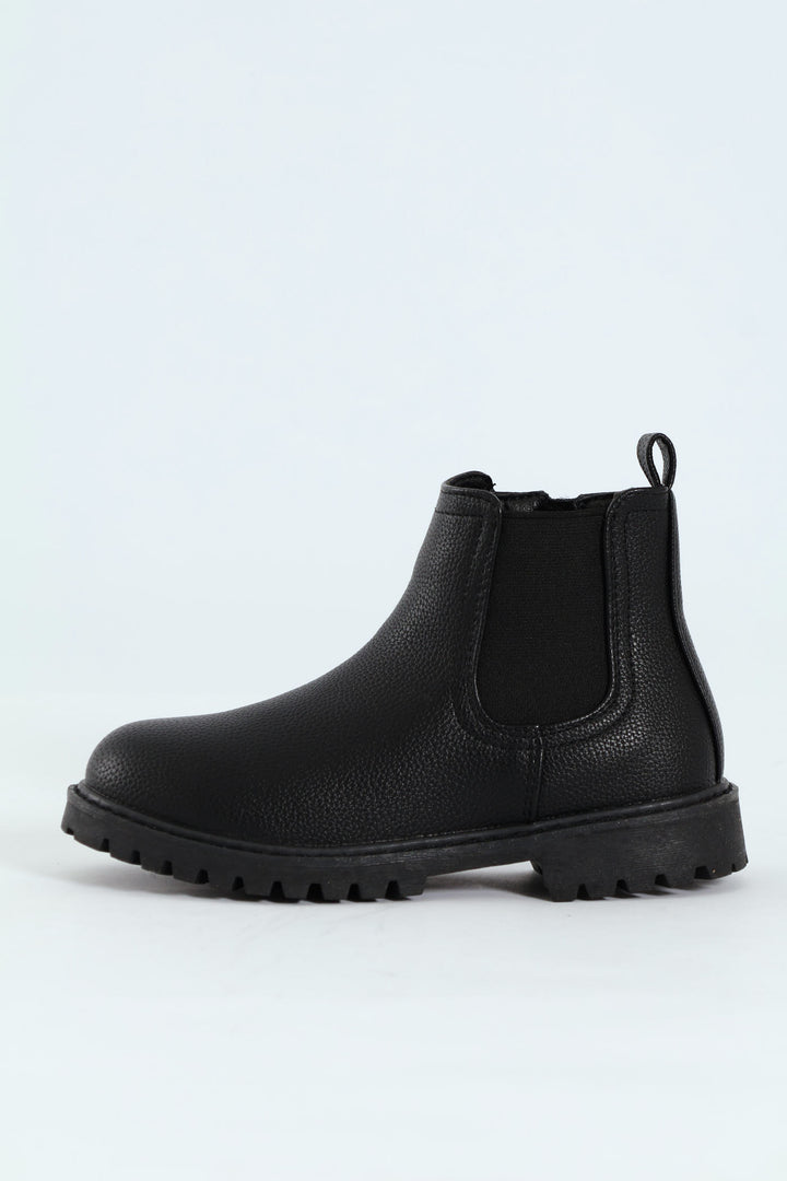 Boys Chelsea Boot - Black