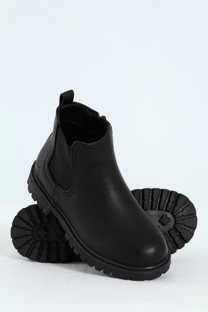 Boys Chelsea Boot - Black