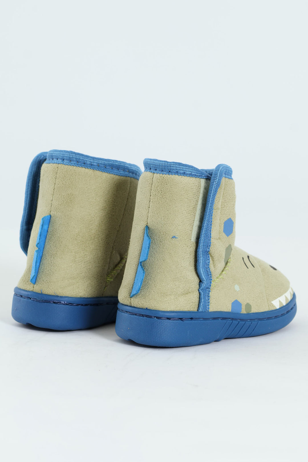 Pre-Boys Dino Slipper Boot - Sage