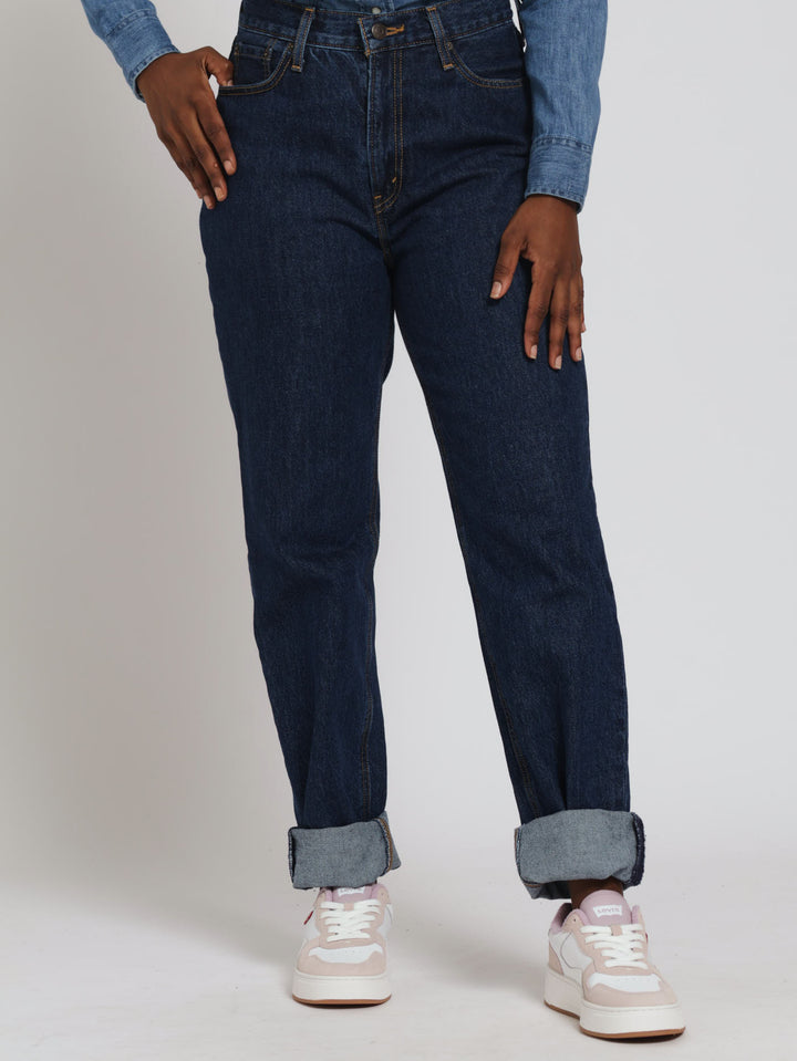 80'S Mom Jean Za Running Errands - Medium Wash