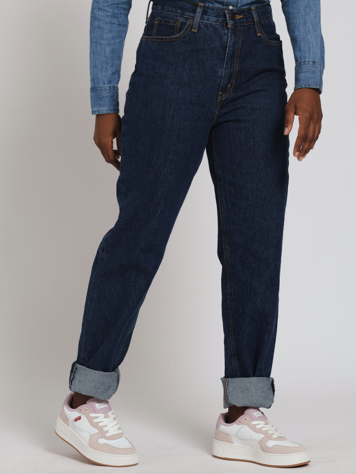 80'S Mom Jean Za Running Errands - Medium Wash