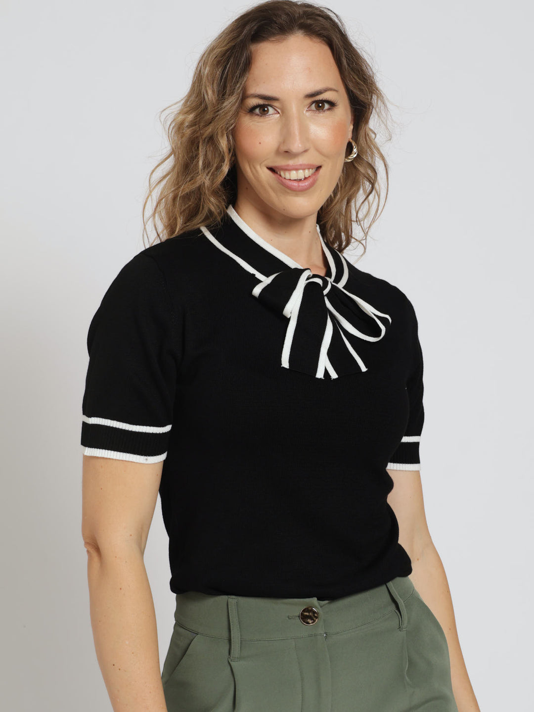 Pullover Tee - Black